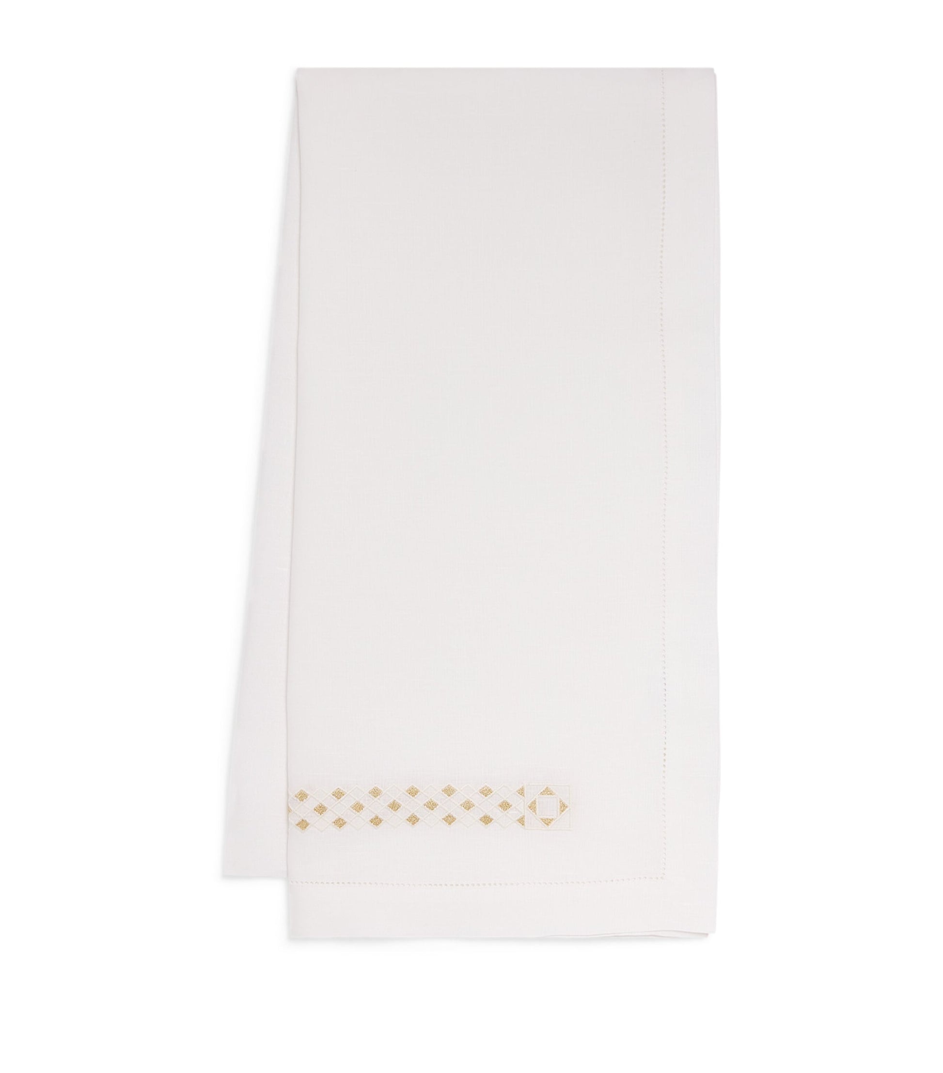Dea Linen Embroidered Liri Table Runner (50cm x 210cm)
