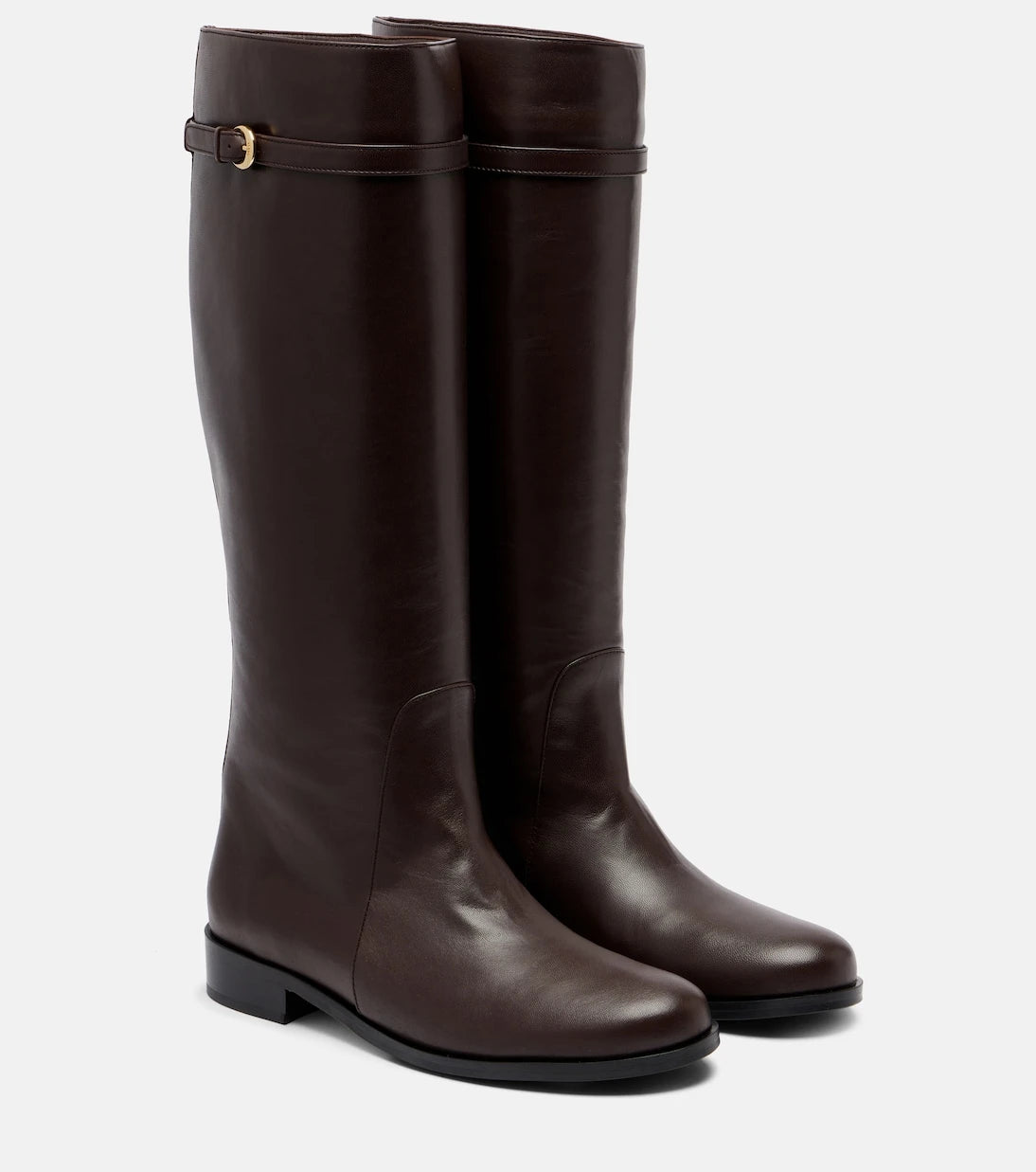 Staud - Harlow leather knee-high boots