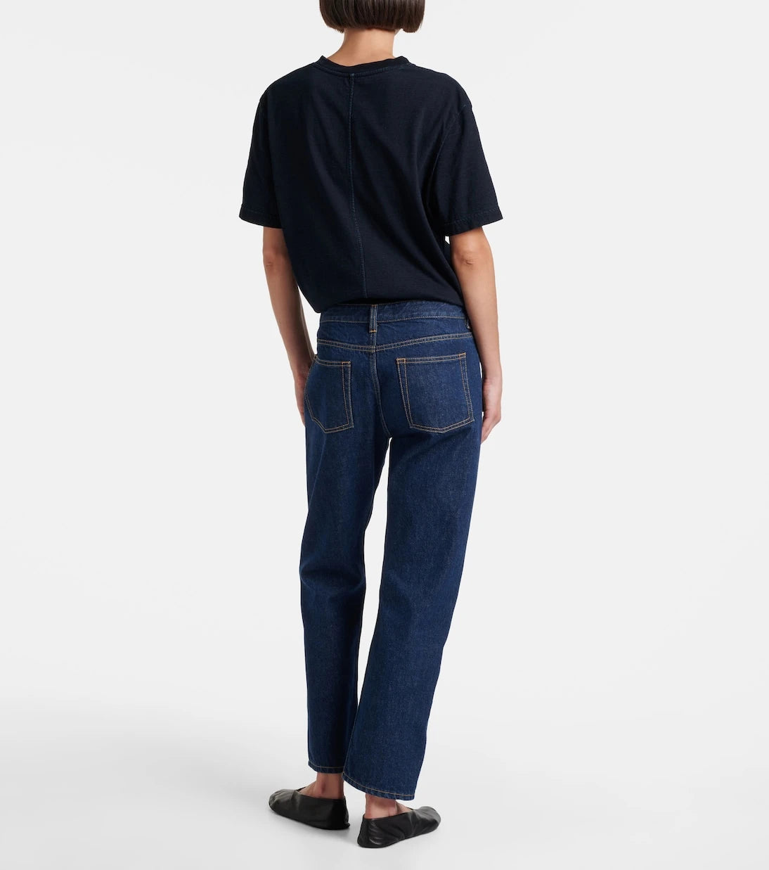 The Row - Riaco mid-rise straight jeans