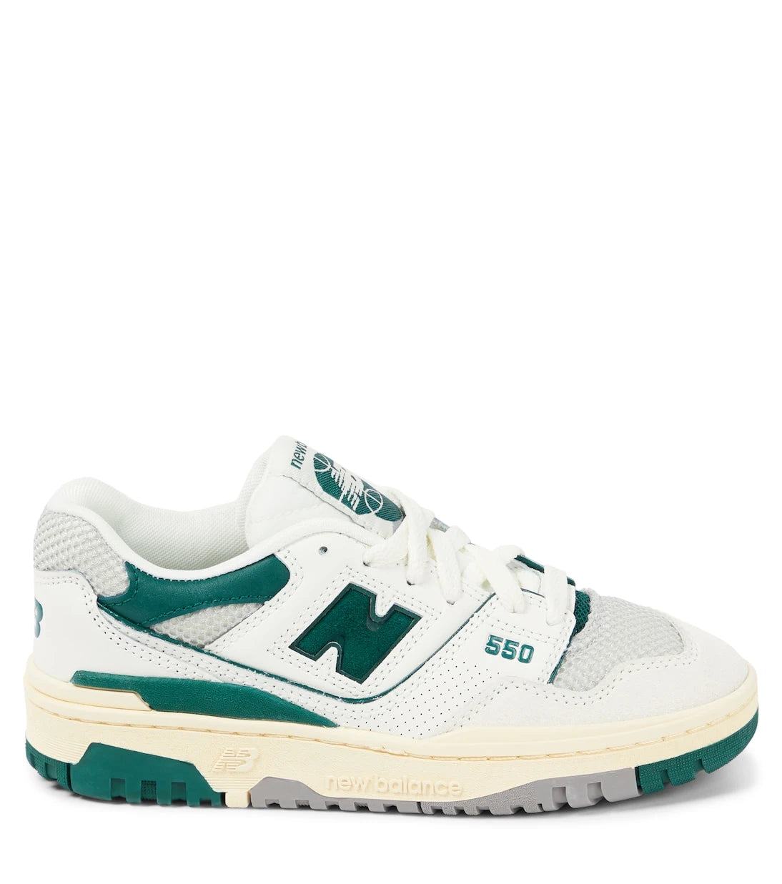 New Balance Kids - أحذية 550 الرياضية الجلدية