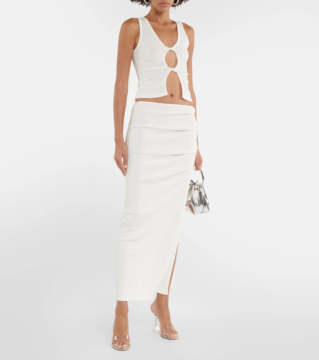 Christopher Esber - Cutout jersey tank top