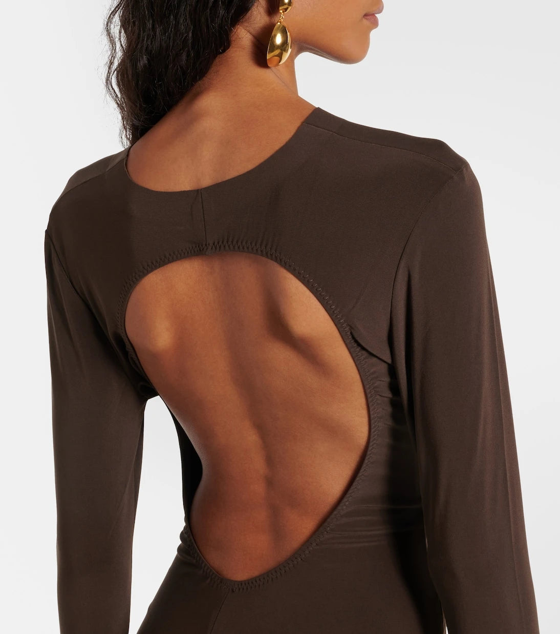 Norma Kamali - Draped jersey gown