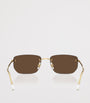 RB3768 Metal Irregular Sunglasses