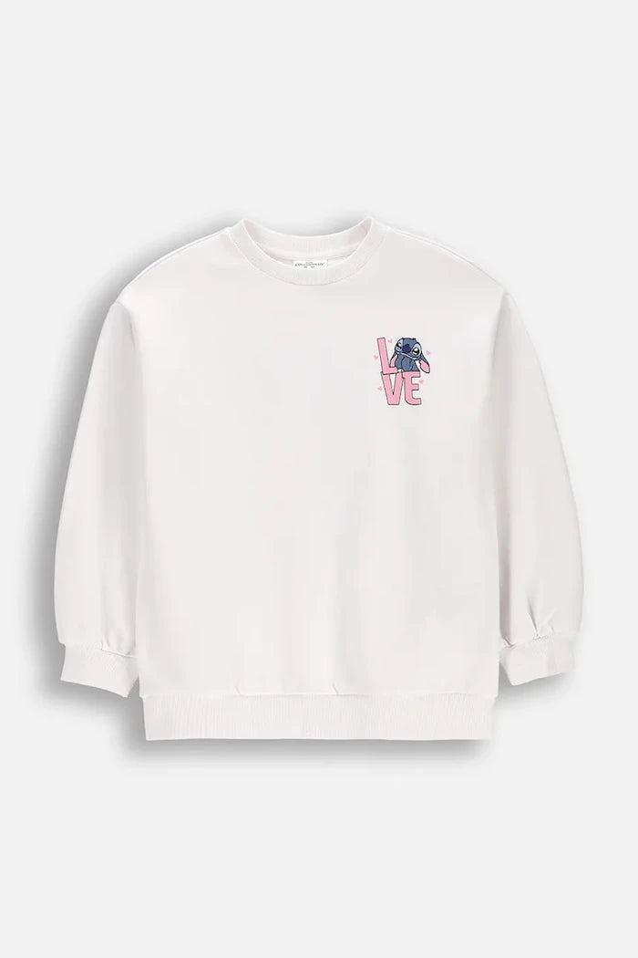Pamuklu çocuk sweatshirt Coccodrillo