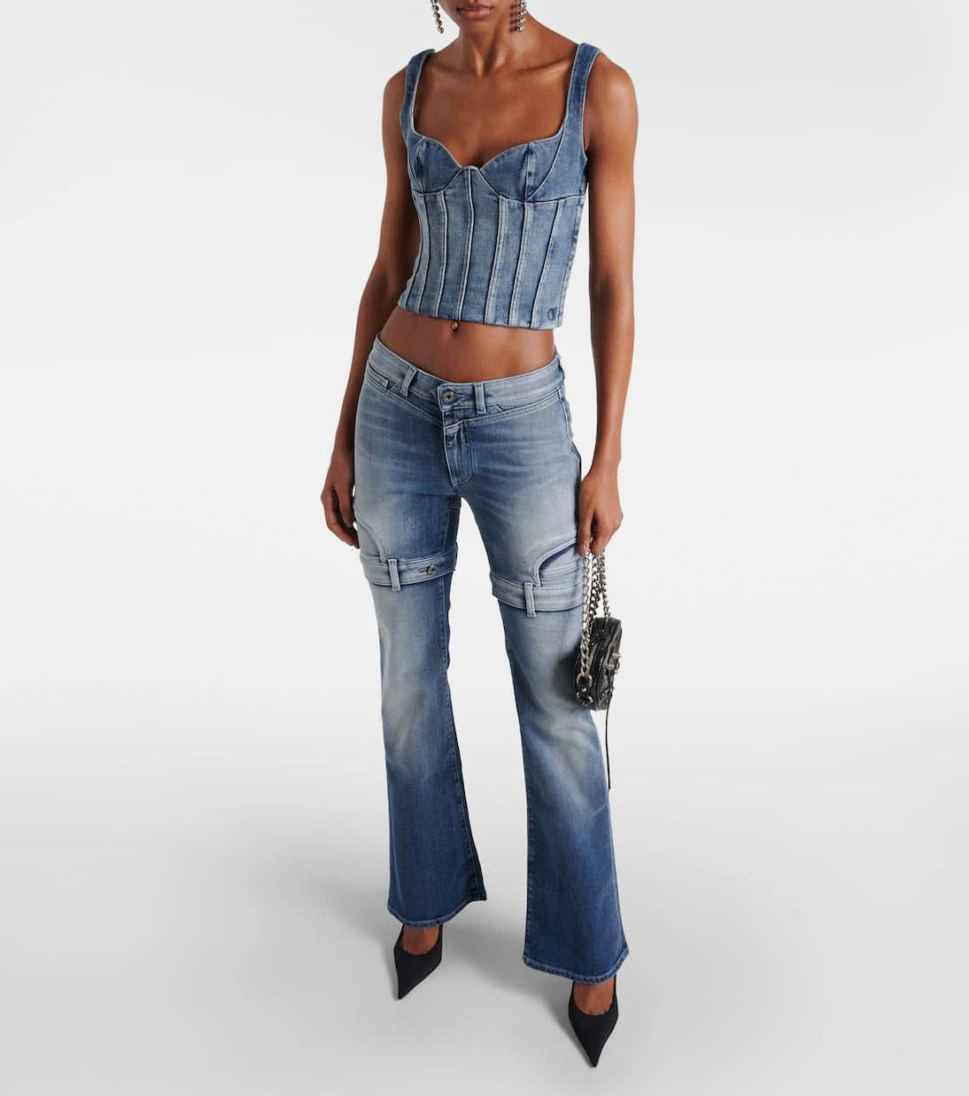 Off-White - Denim bustier