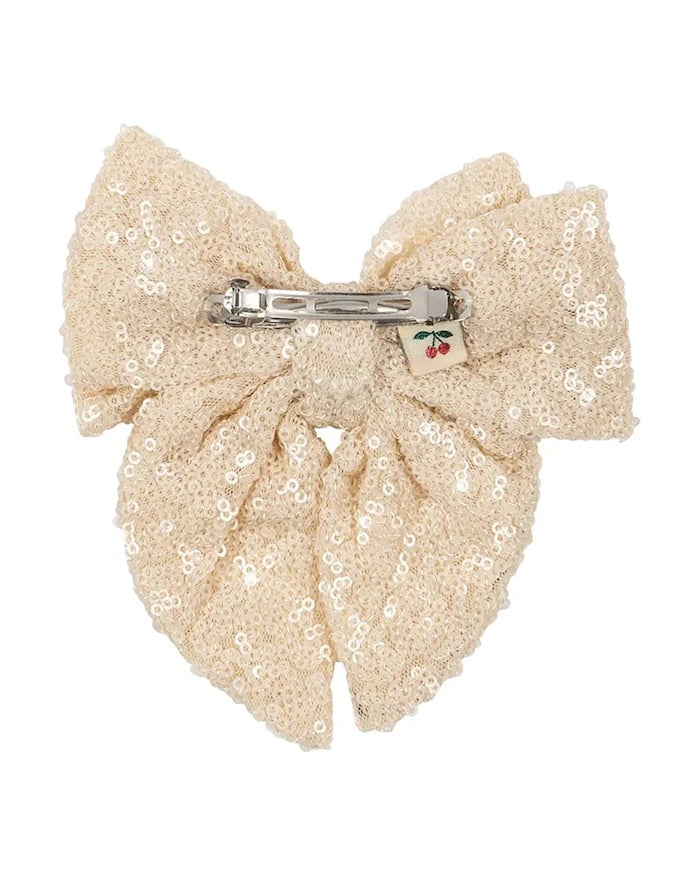 Konges Sløjd Çocuk Saç Tokası ARIES SEQUIN BOW HAIR CLIP