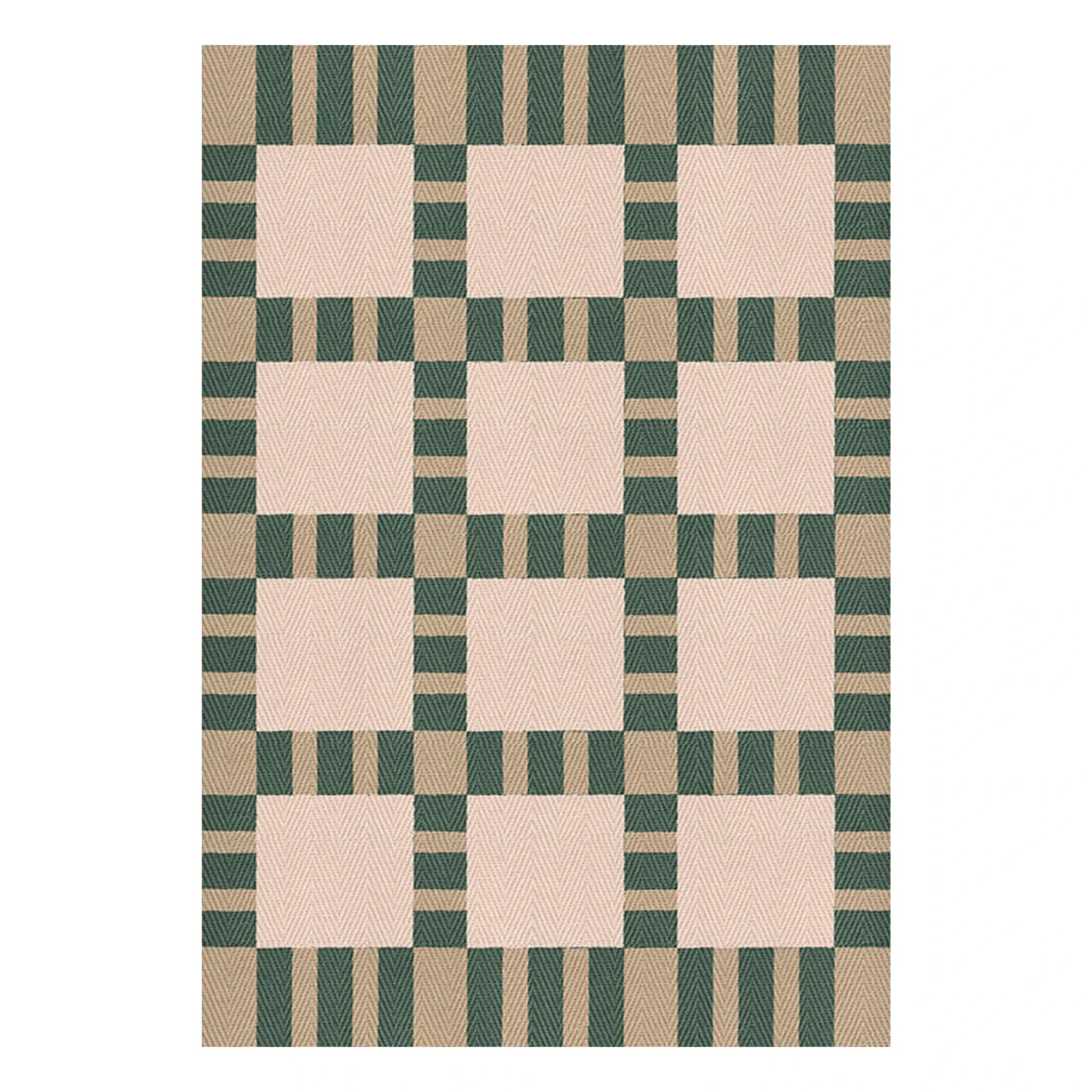 Layered - Late Breakfast jute rug, Evelina Kroon  | Green