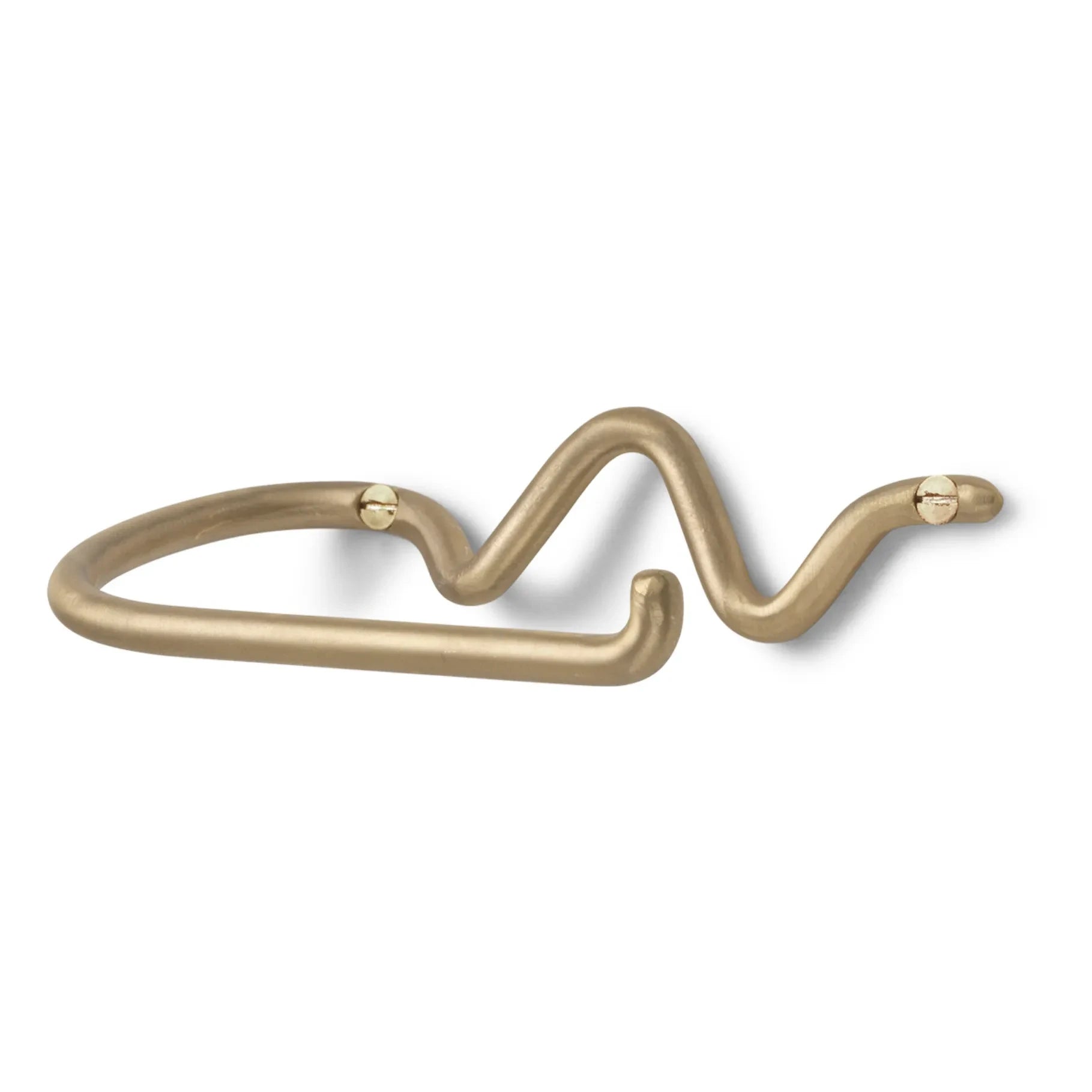 Ferm Living - Curvature Toilet Roll Holder | Brass