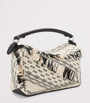 LOEWE Black x Albers Puzzle Top-Handle Bag