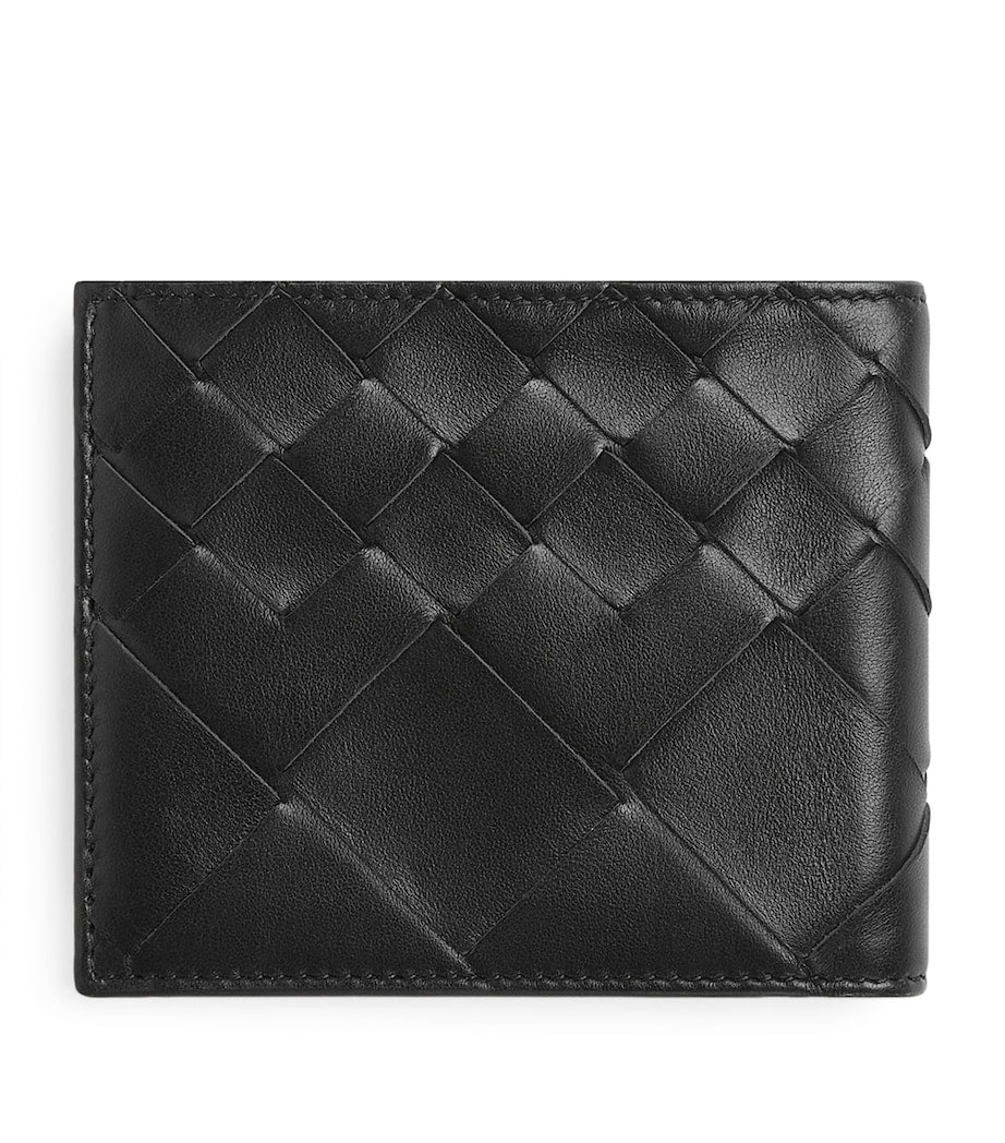 Bottega Veneta Leather Intrecciato Bifold Wallet