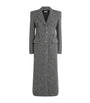 Alessandra Rich Grey Tweed Sequinned Coat