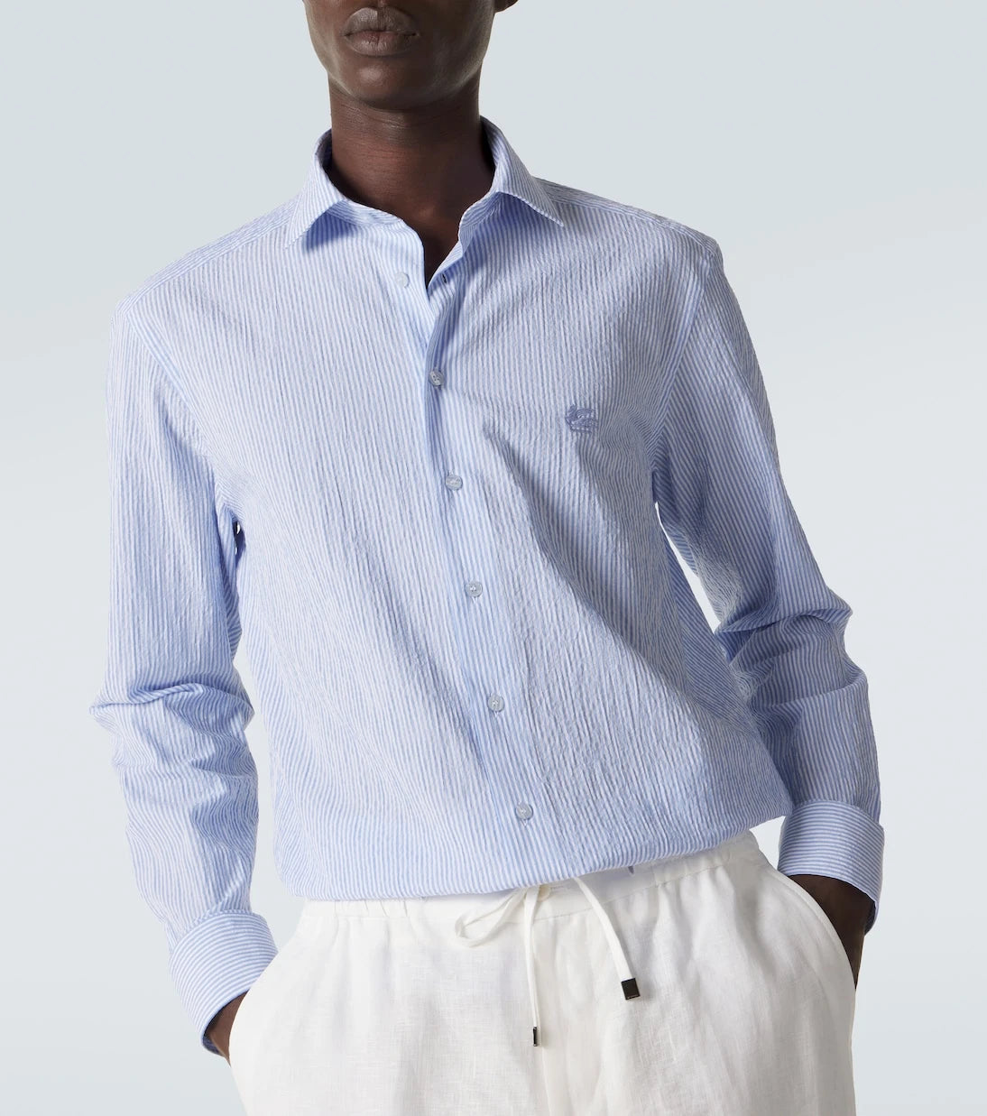 Etro - Roma striped cotton shirt