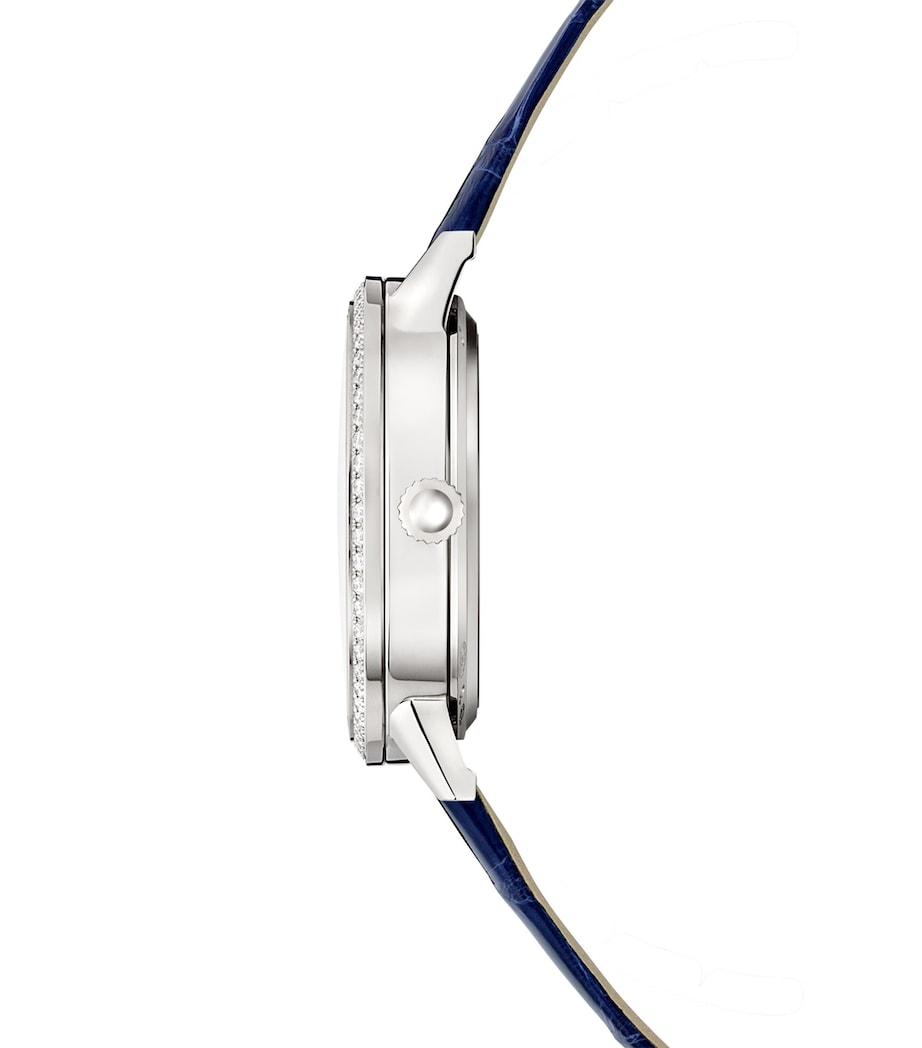 Medium Stainless Steel and Diamond Rendez-Vous Night & Day Watch 34mm