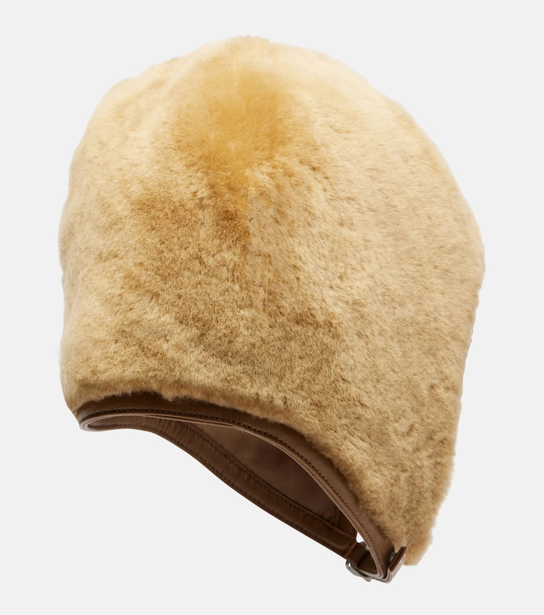 Acne Studios - Belmer leather-trimmed shearling hat