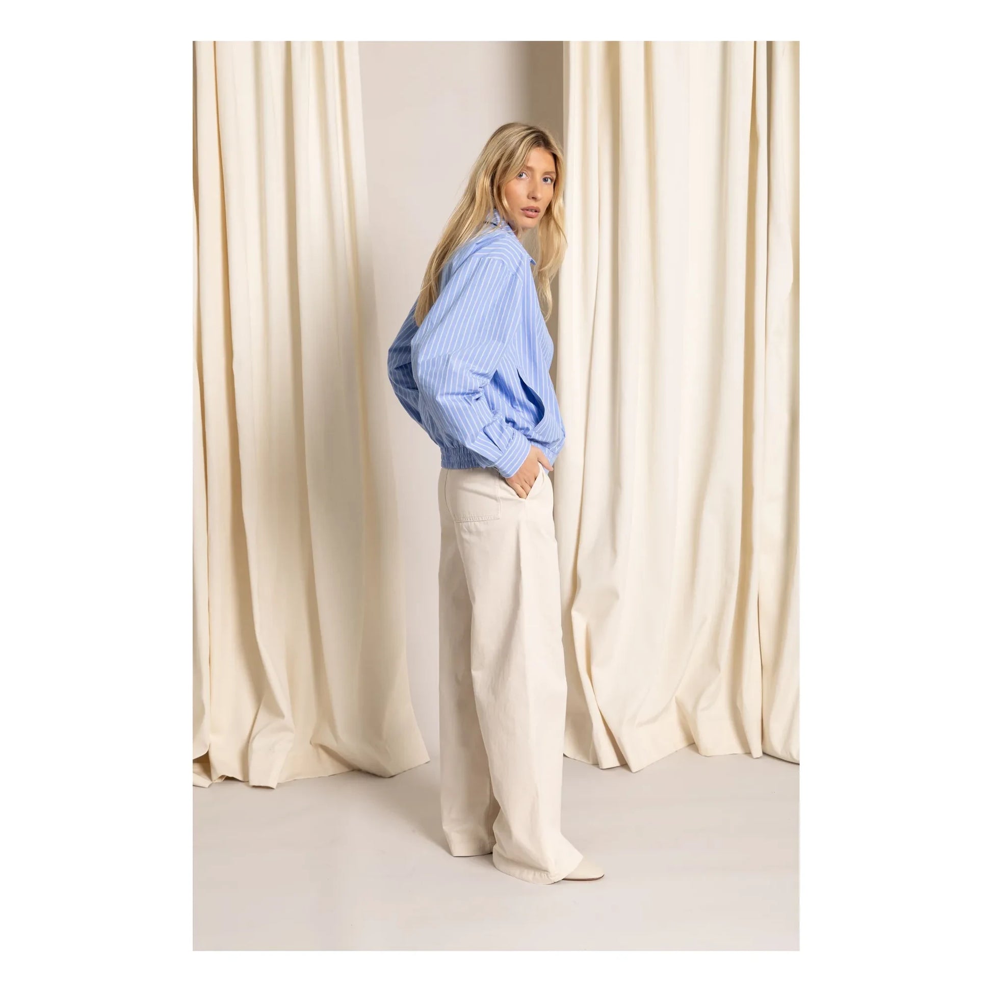 Smallable Woman - Large Pants Paris | Ecru