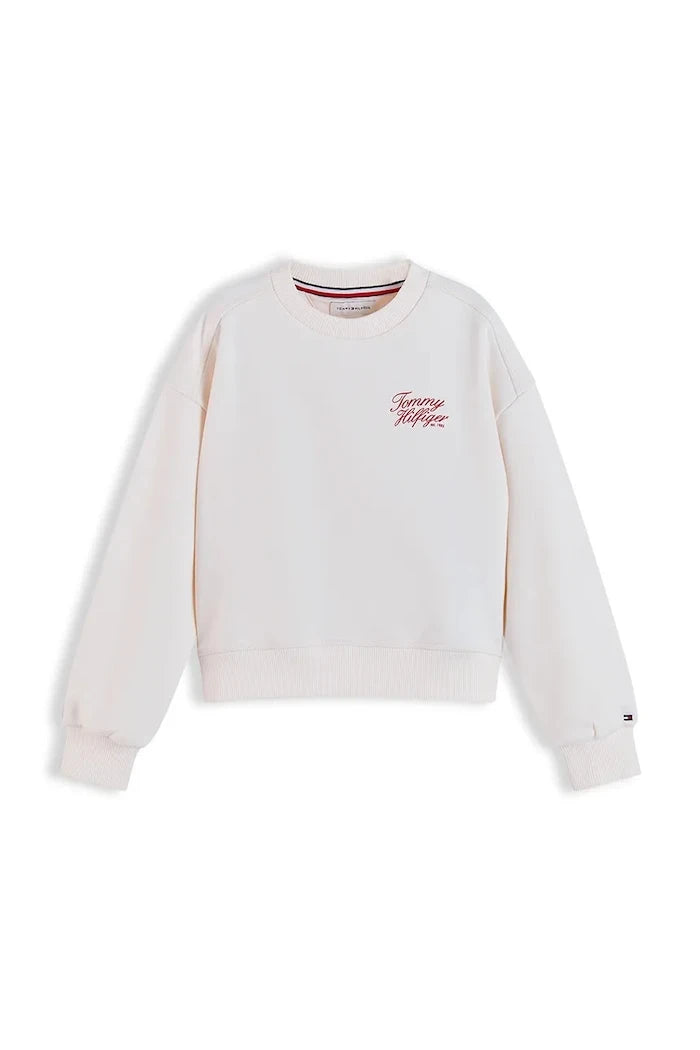 Pamuklu çocuk sweatshirt