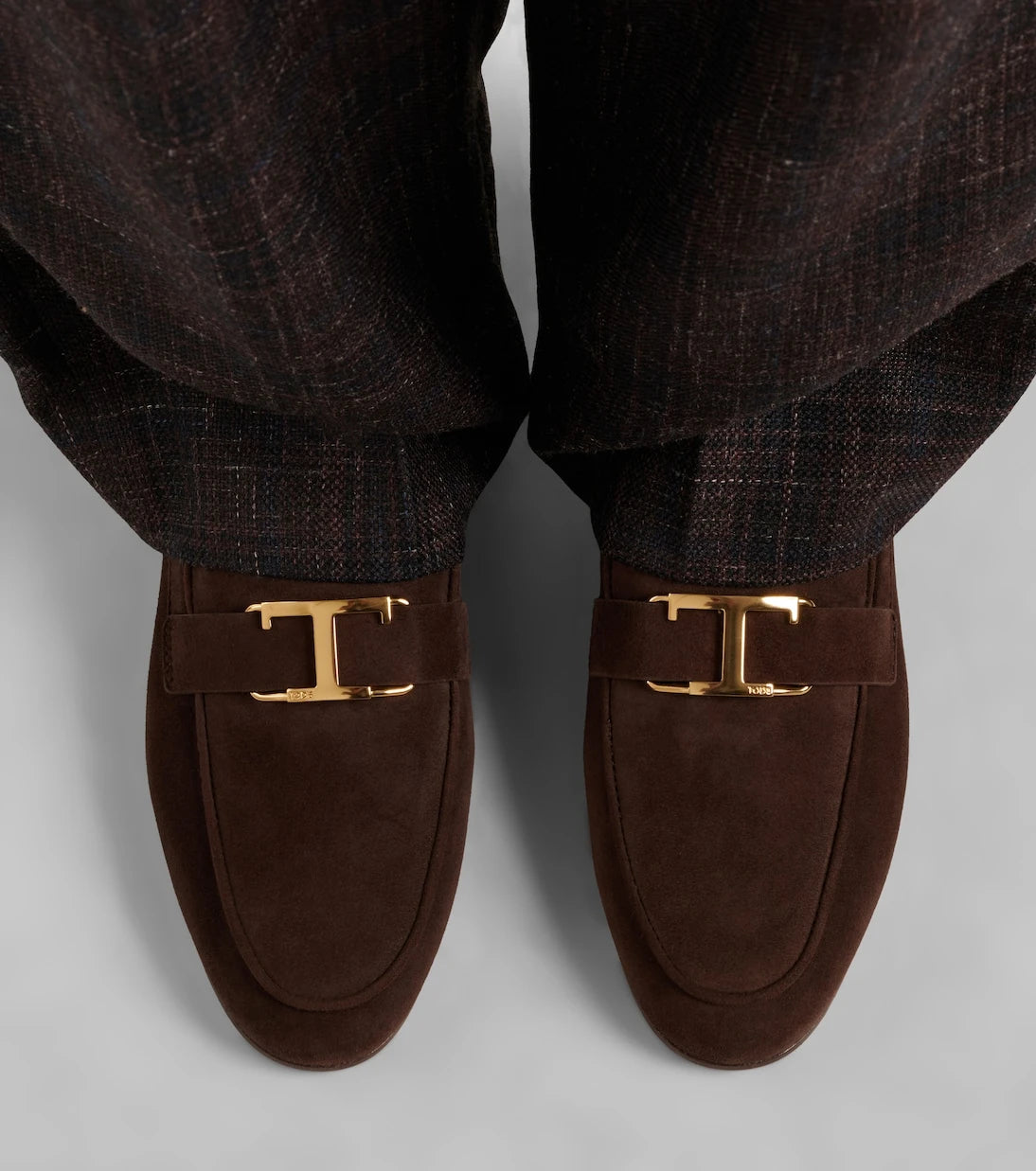 Tod's - T Timeless suede loafers
