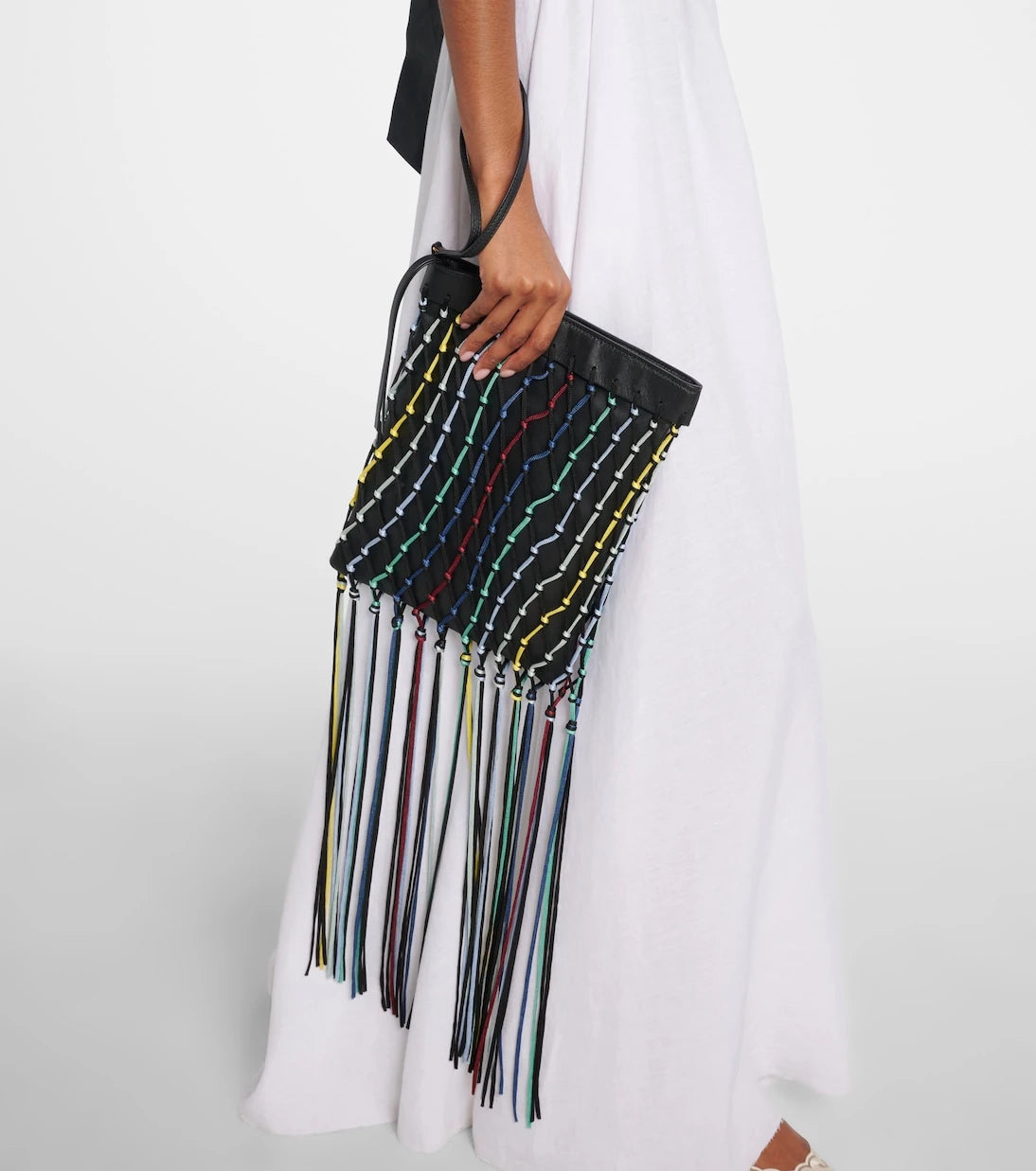 Gabriela Hearst - Naila fringed leather pouch