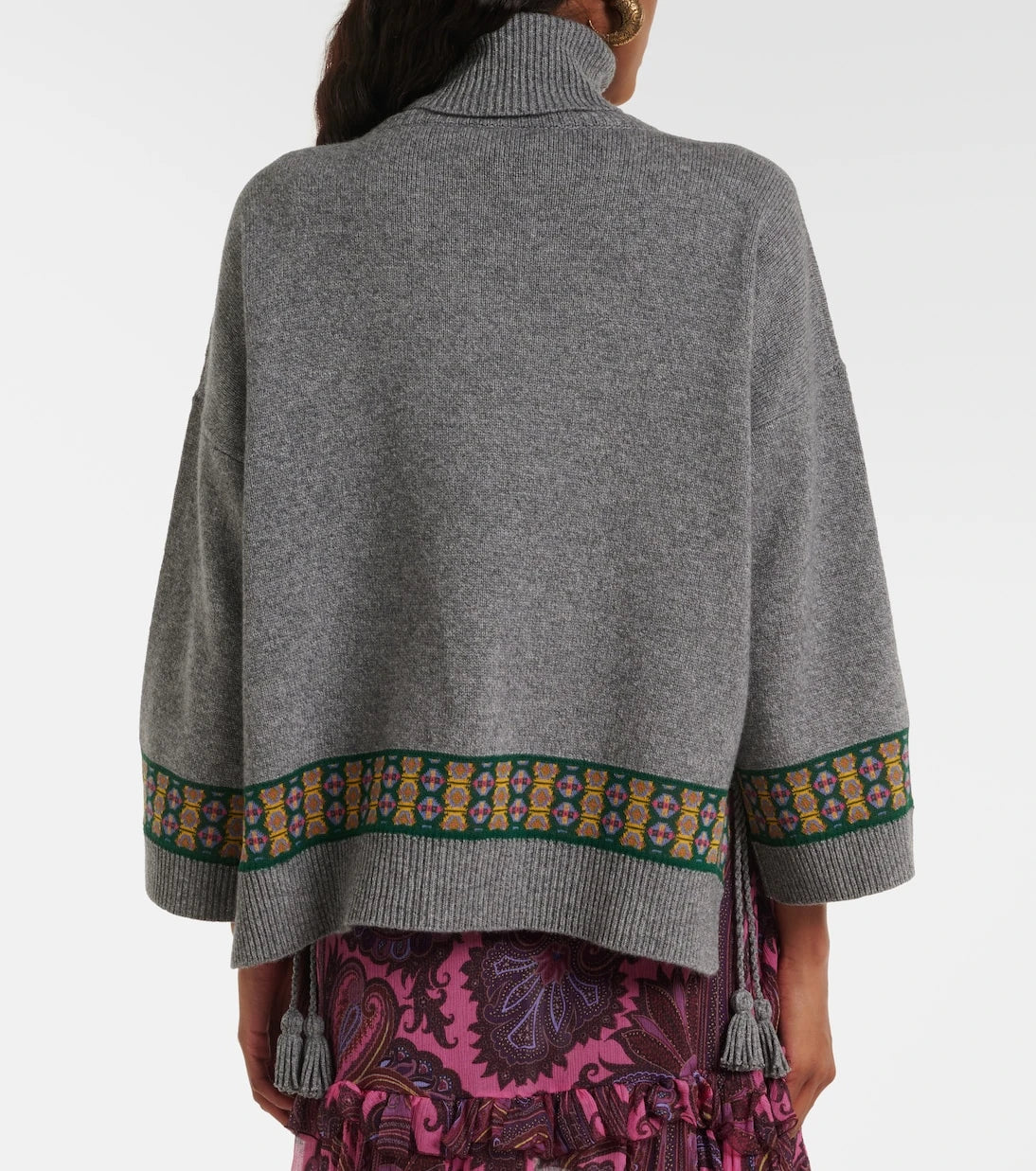 Etro - Wool, cashmere, and cotton-blend sweater