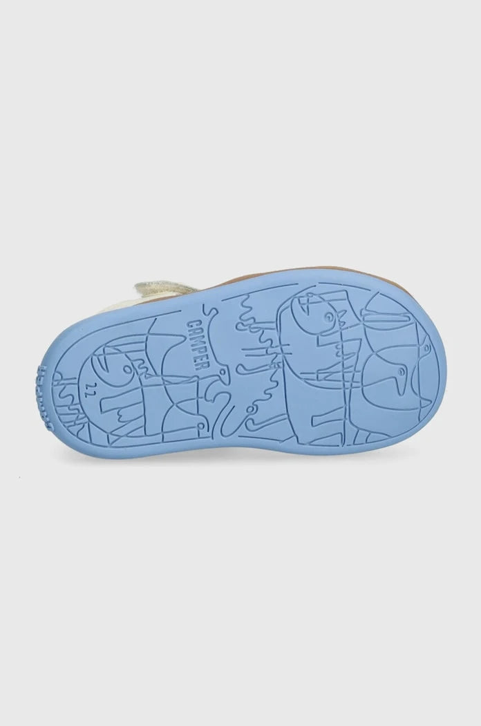 Camper сандали за деца от кожа