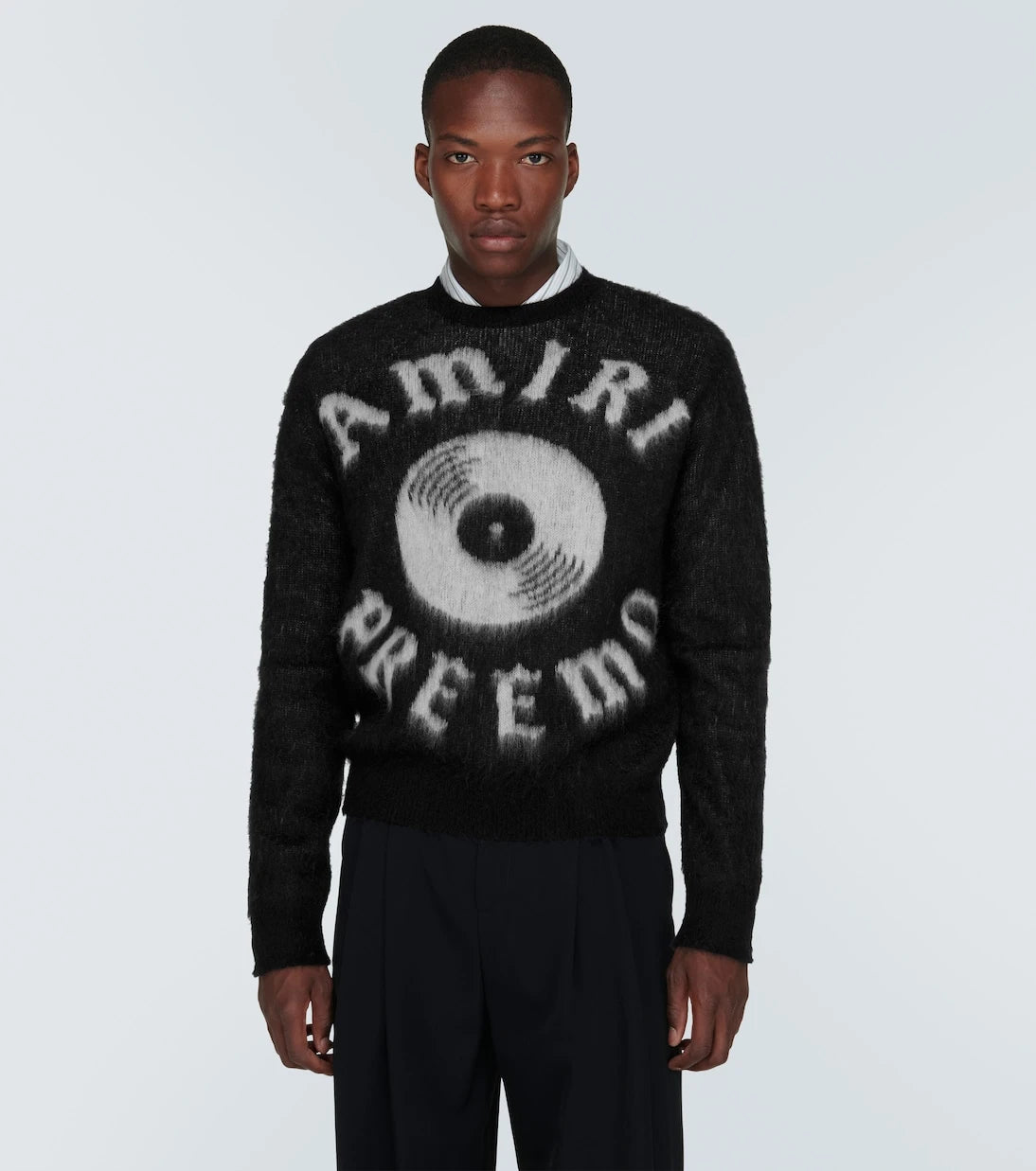 Amiri - Logo wool sweater