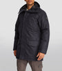 Canada Goose Navy Wool Langford Parka Jacket