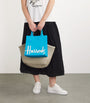 Small Cotton Logo Tote Bag BRIGHT BLUE