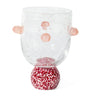 Glass Dotty Tumbler (19cm)