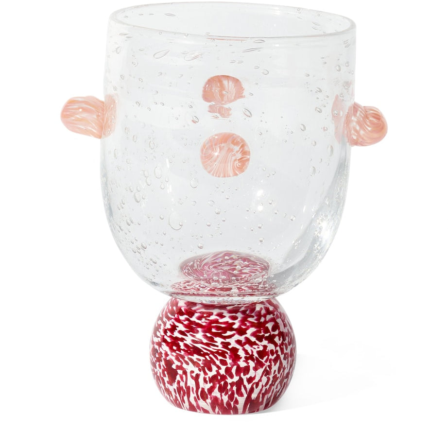 Glass Dotty Tumbler (19cm)