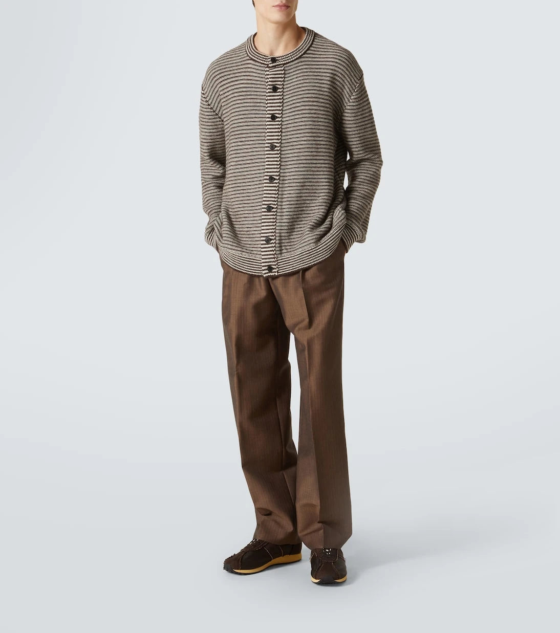 The Row - Moveo canvas-trimmed sneakers