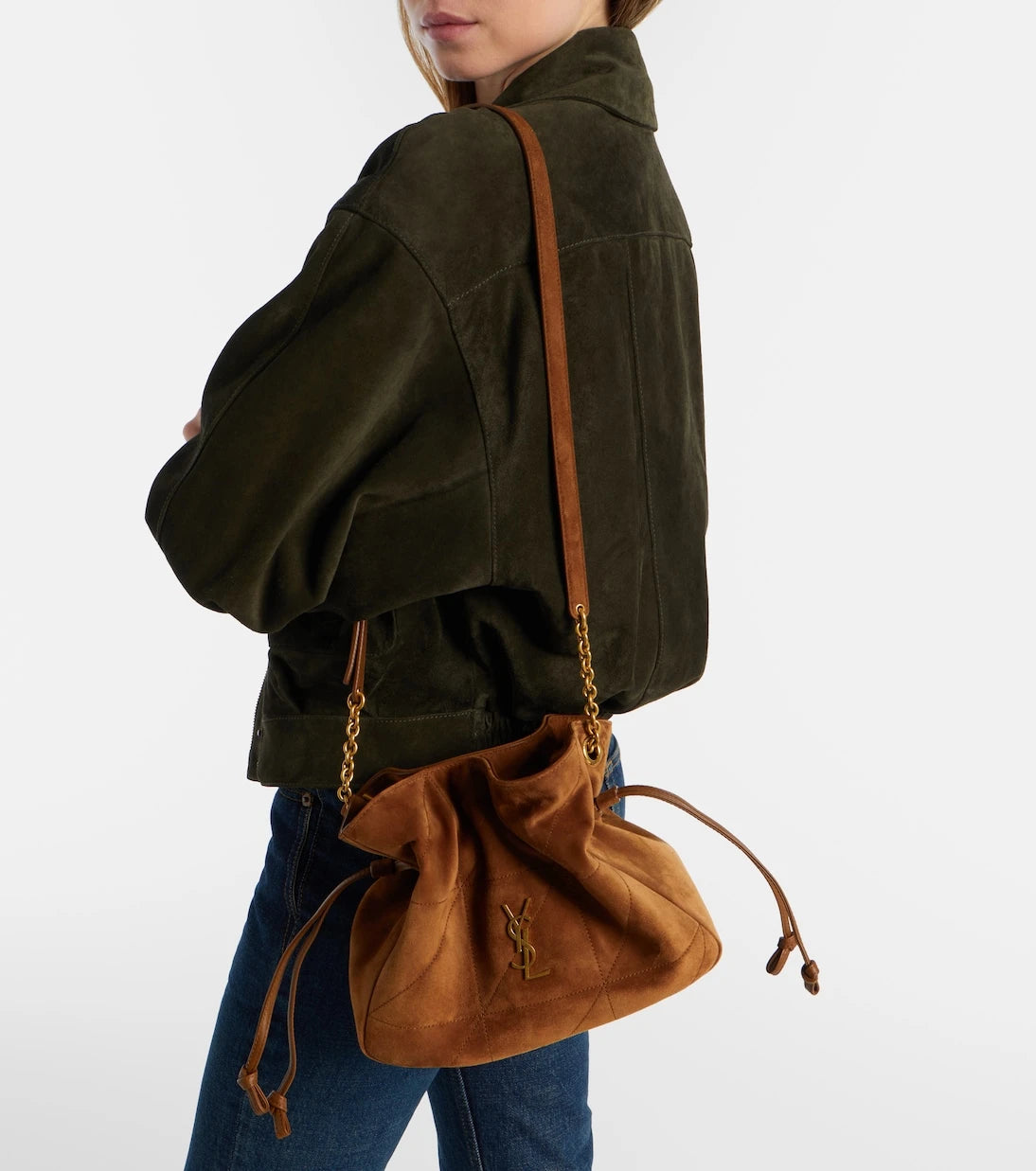 Saint Laurent - Jamie Small suede shoulder bag