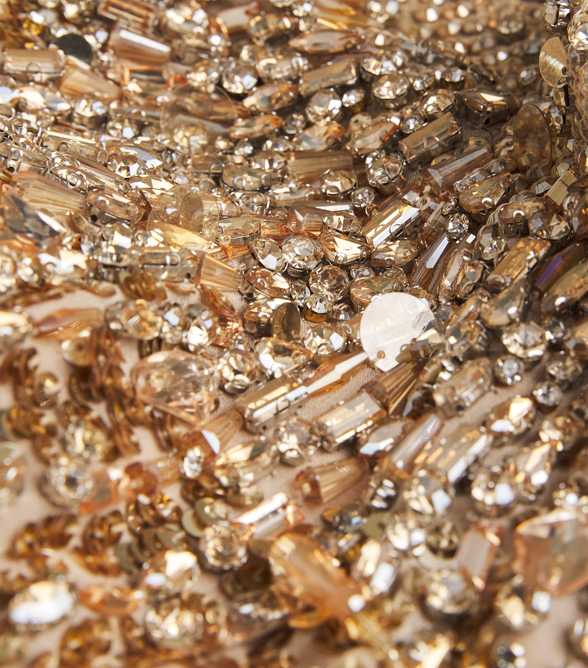 Gold Beaded Chantelle Cape