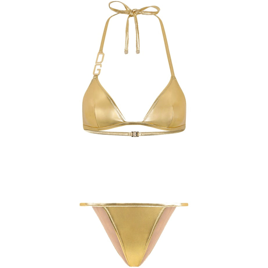 Dolce & Gabbana Multi DG Logo Bikini