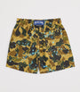 Palm Angels Kids x Vilebrequin Camo Painted Swim Shorts (4-12+ Years)