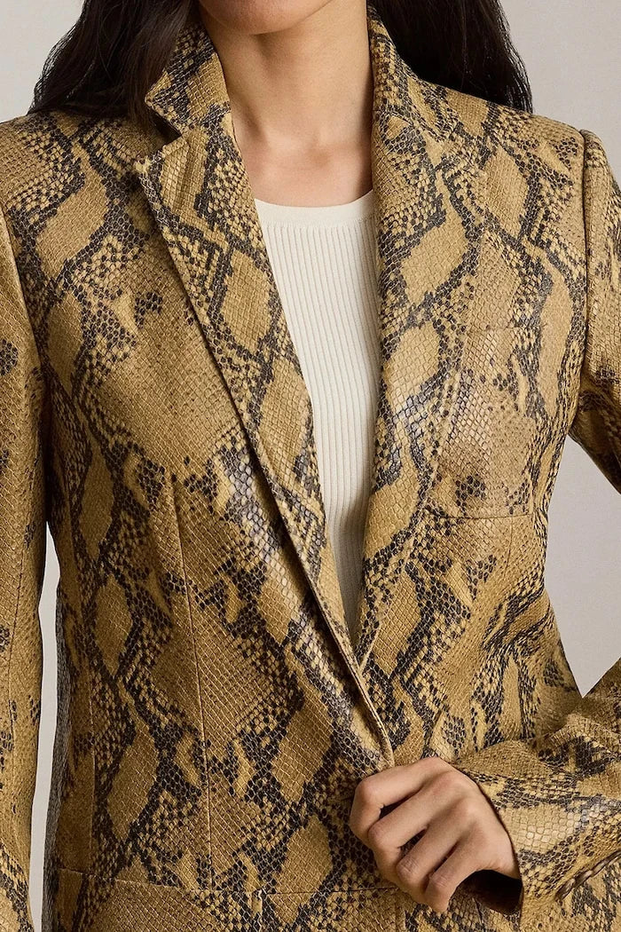 Lauren Ralph Lauren Kadın Deri Ceket