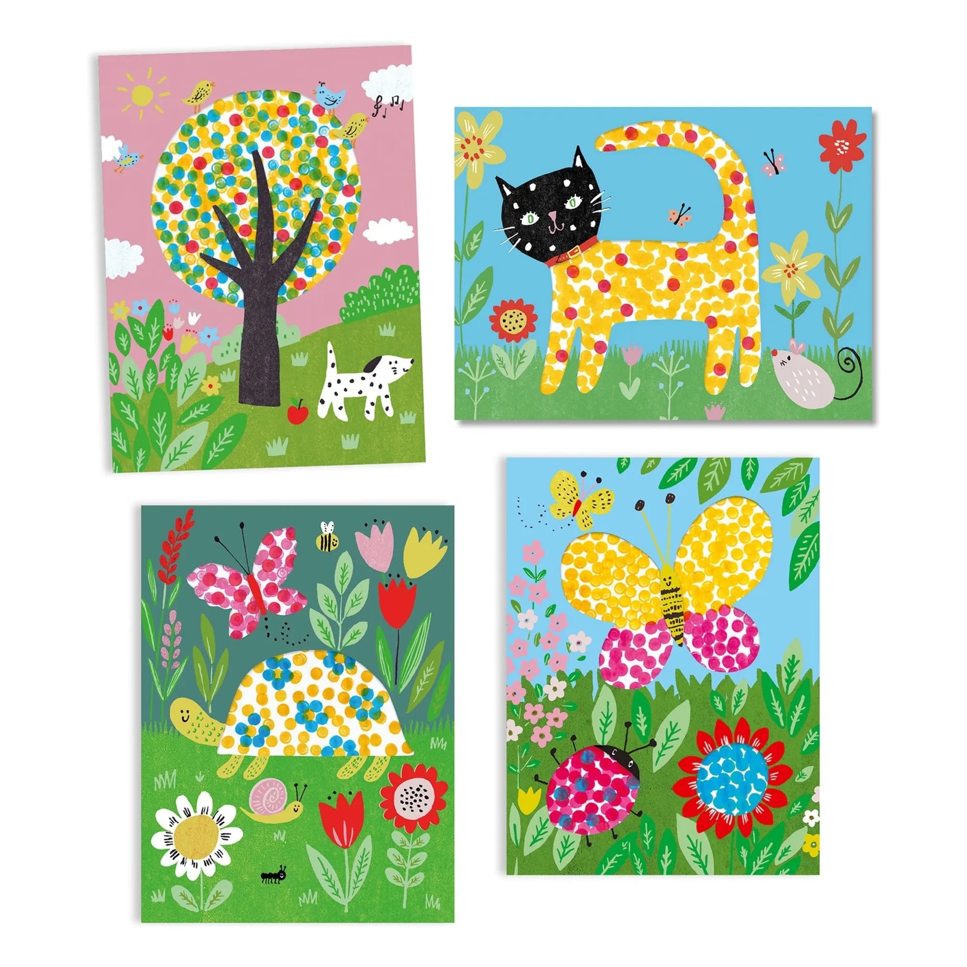 Djeco - A petits points paint set