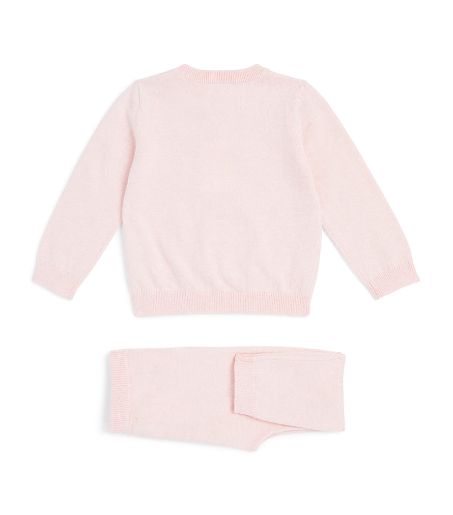 Marie-Chantal Heart Sweater and Sweatpants Set (0-12 Months)