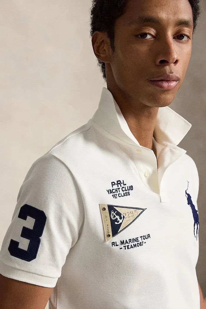 Polo Ralph Lauren тениска с яка мъжка от памук