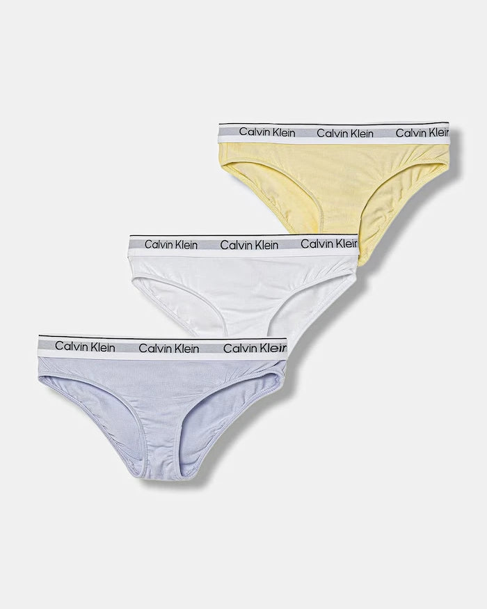 Calvin Klein Underwear pamuk ve elastanlı bikini 3'lü paket