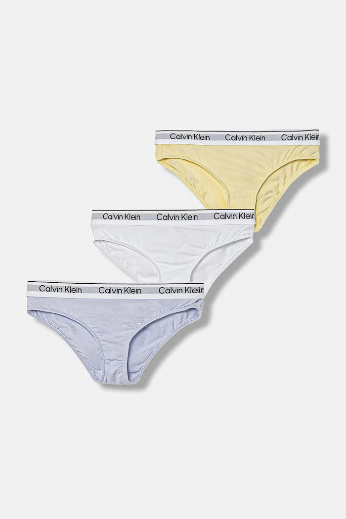 Calvin Klein Underwear pamuk ve elastanlı bikini 3'lü paket