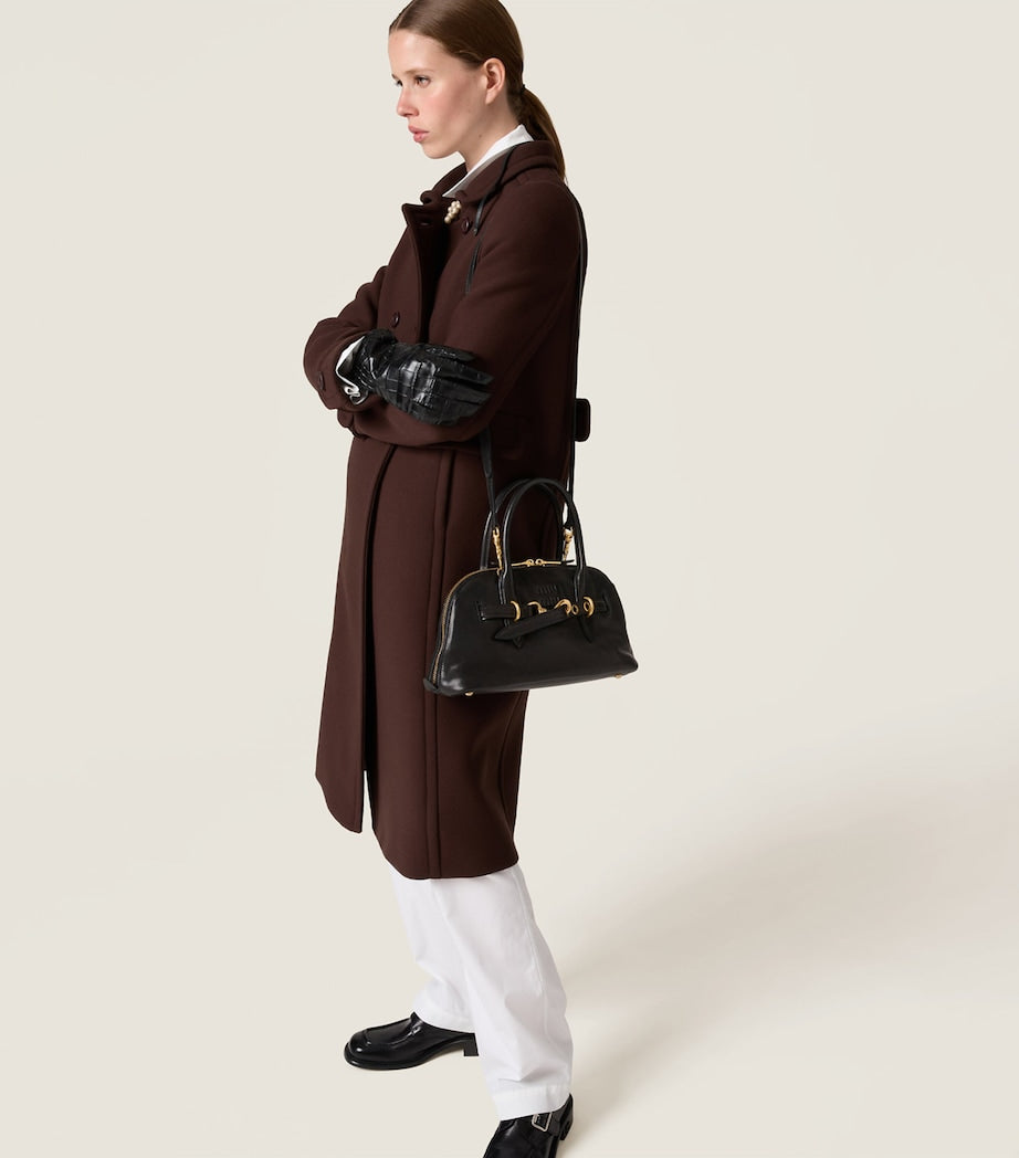 Black Aventure Top-Handle Bag