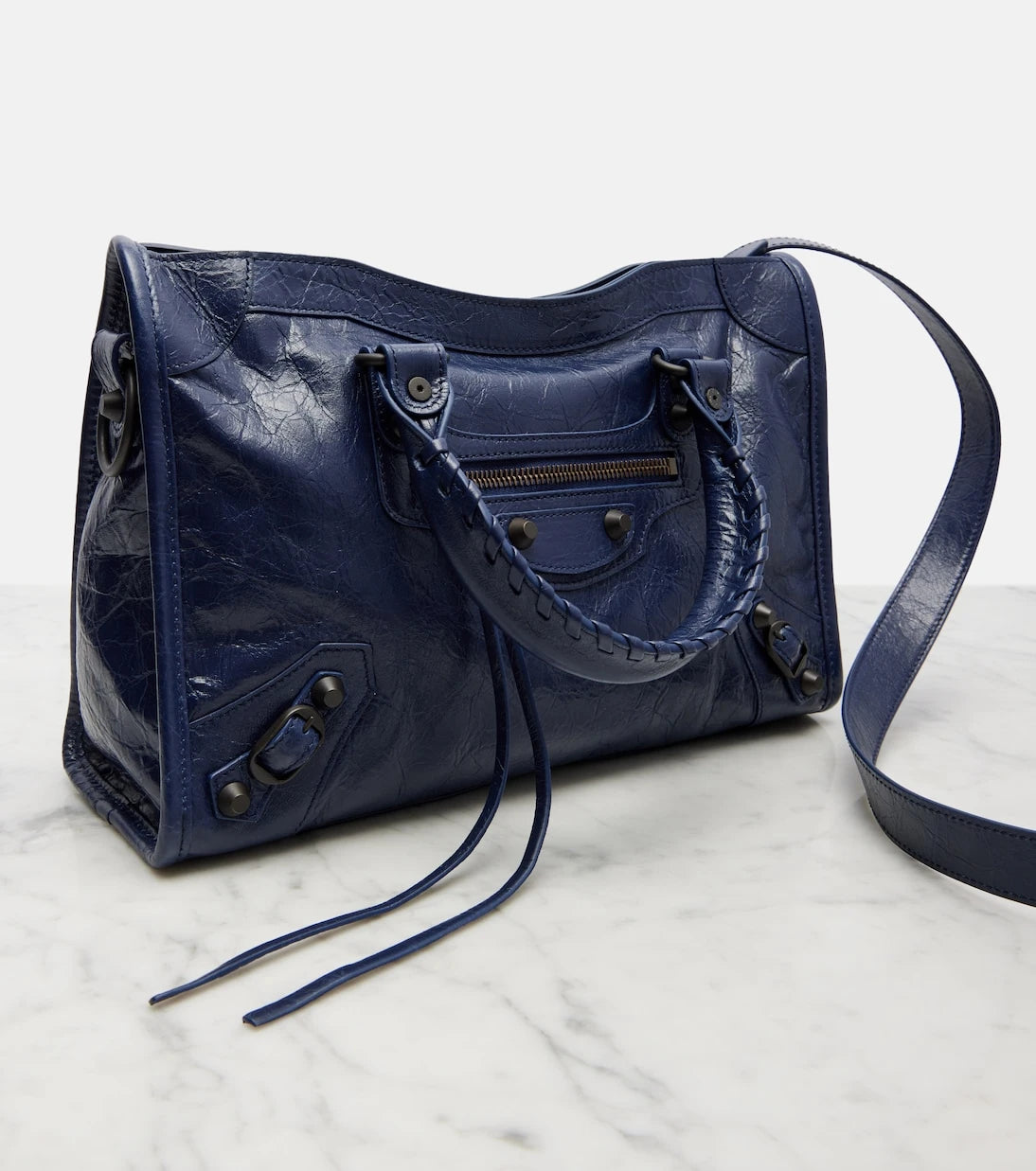 Balenciaga - Le City Small leather tote bag