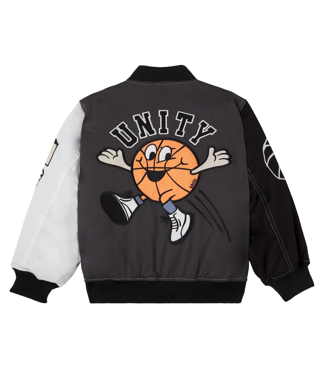 Molo - Embroidered cotton bomber jacket
