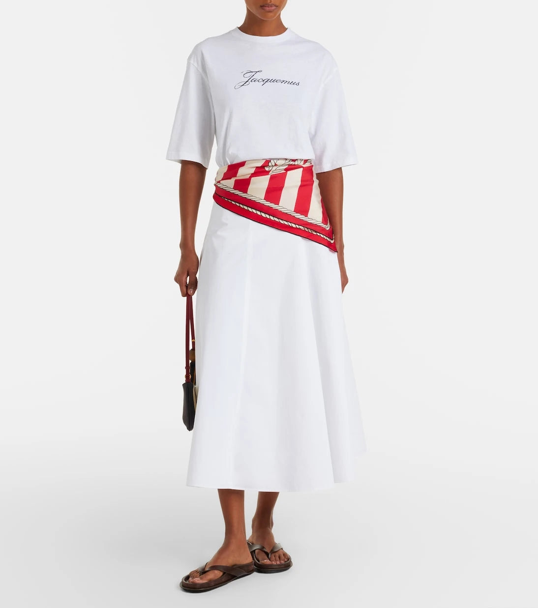 Jacquemus - Tatanes leather thong sandals