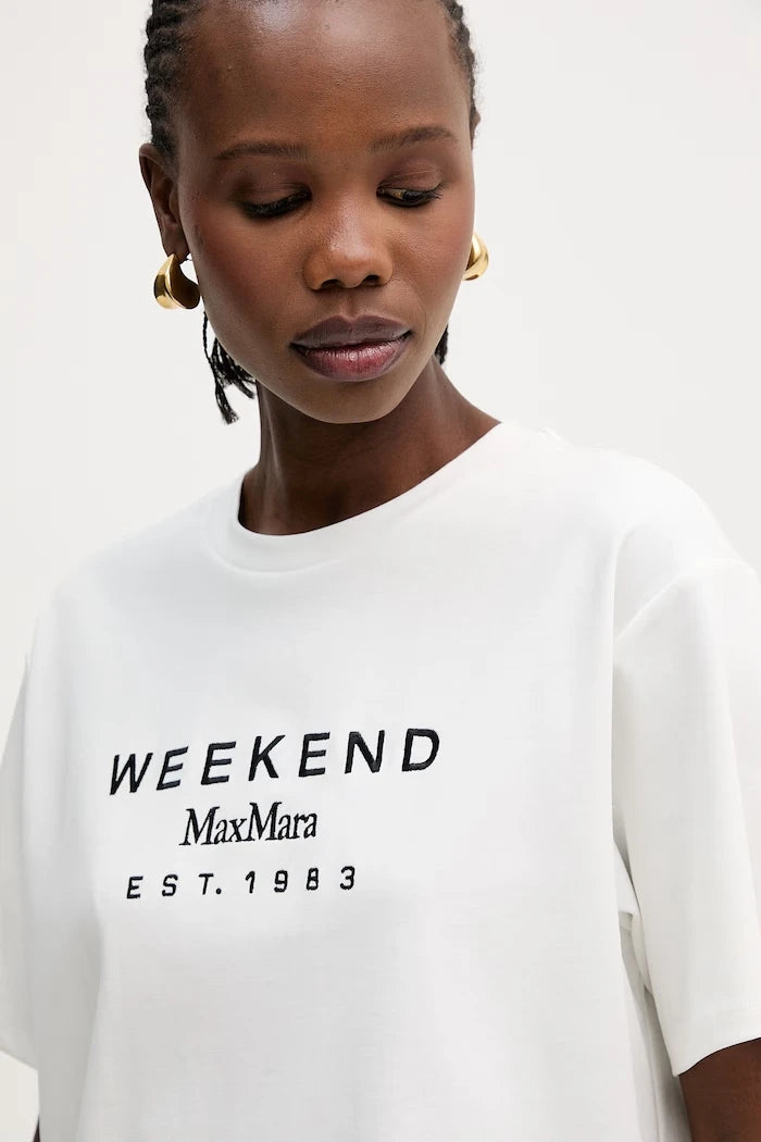 Памучна тениска Weekend Max Mara SABATO