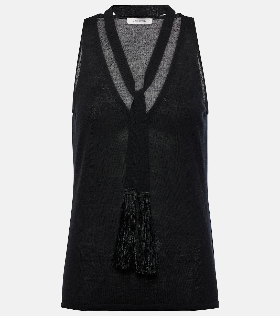 Dorothee Schumacher - Refined Essentials wool and cotton tank top