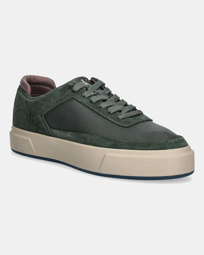 Calvin Klein BASKET CUPSOLE LACEUP LTH-NU Deri Sneakers