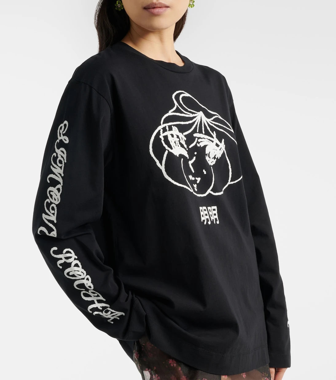 Simone Rocha - Dim Sum cotton jersey T-shirt