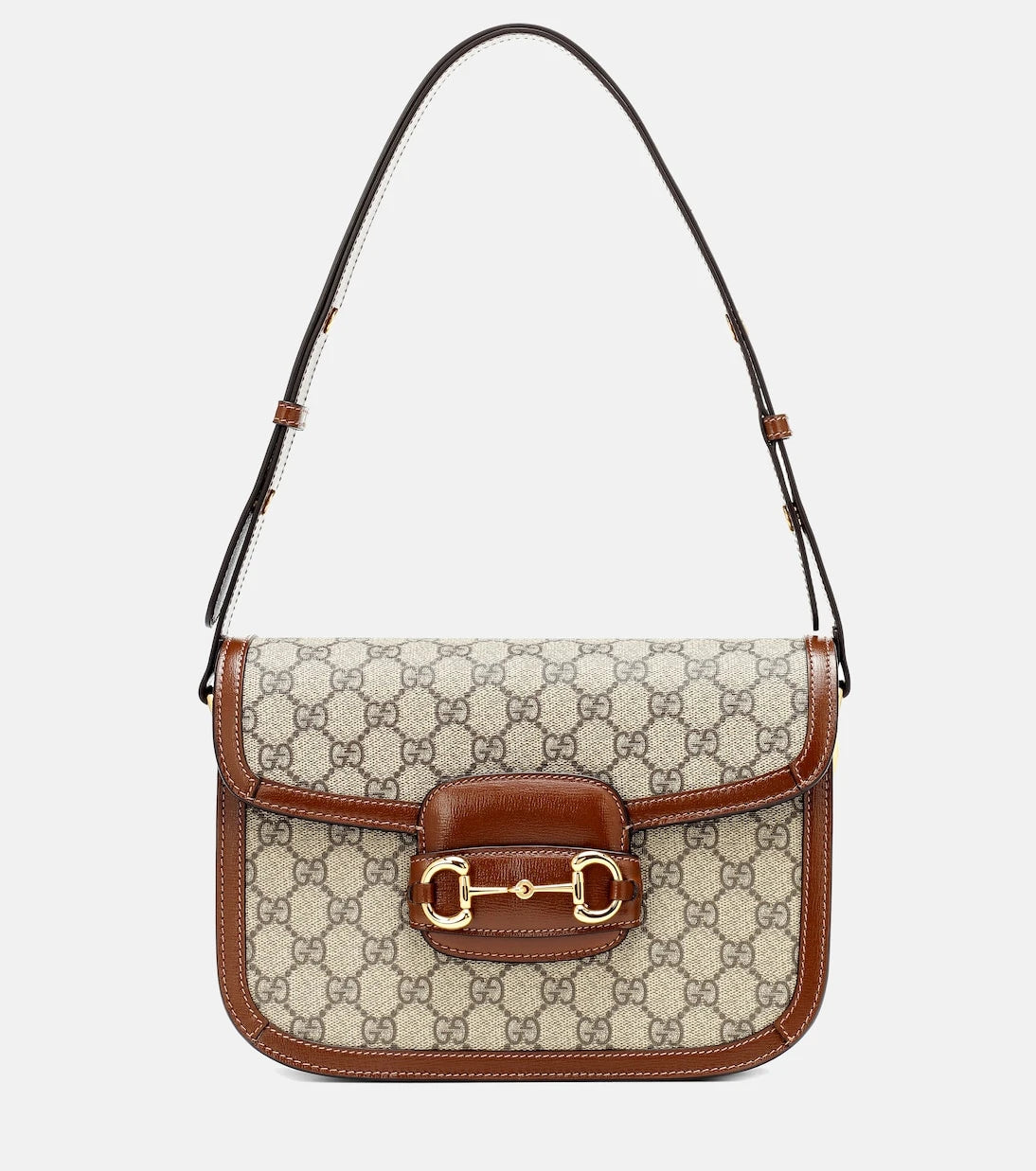 Gucci - Gucci Horsebit 1955 GG shoulder bag