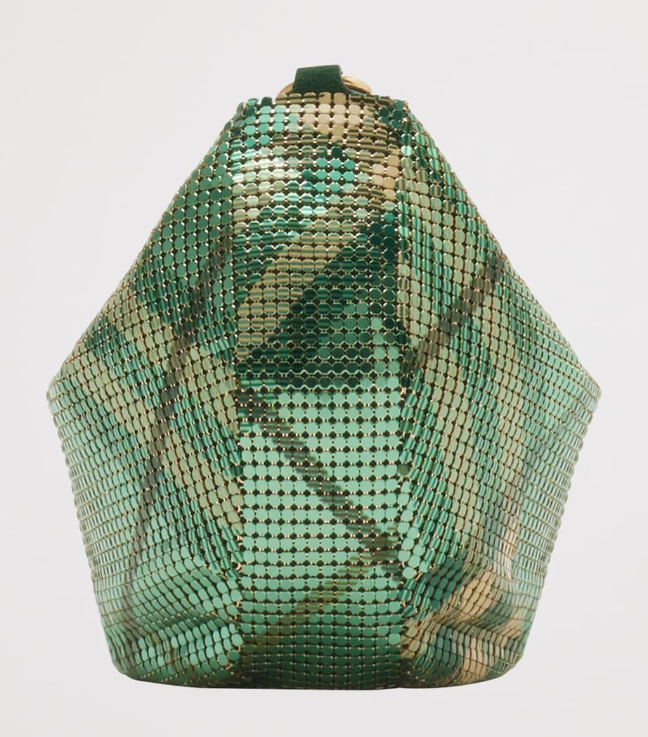 Green Chainmail Shoulder Bag